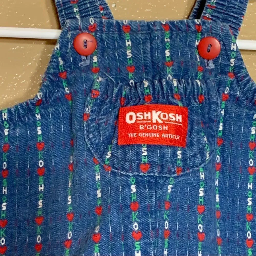 Vintage Oshkosh B’Gosh baby overalls‎